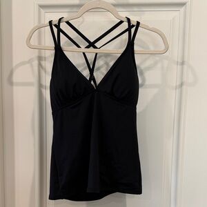 Athleta Black Tankini